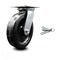 Service Caster 8 Inch Heavy Duty Phenolic Caster with Roller Bearing and Swivel Lock SCC SCC-35S820-PHR-BSL - alternate 2